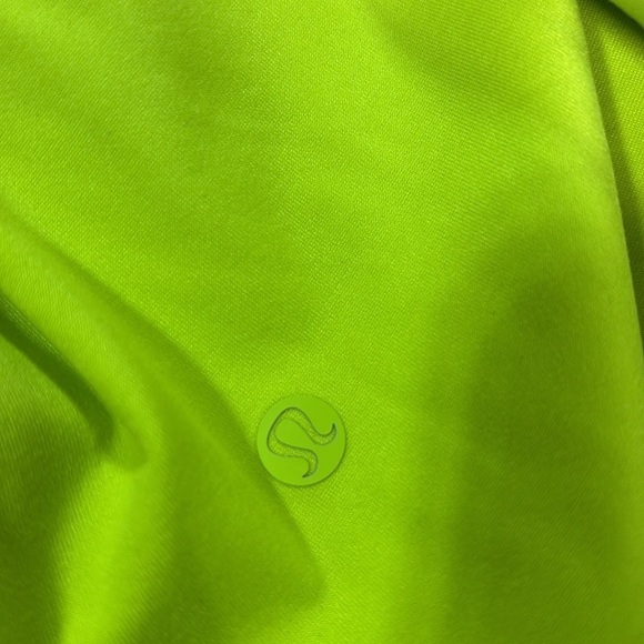 Lululemon Nulu square neck long sleeve bodysuit Lime Green shirt nwt XL - Picture 10 of 10